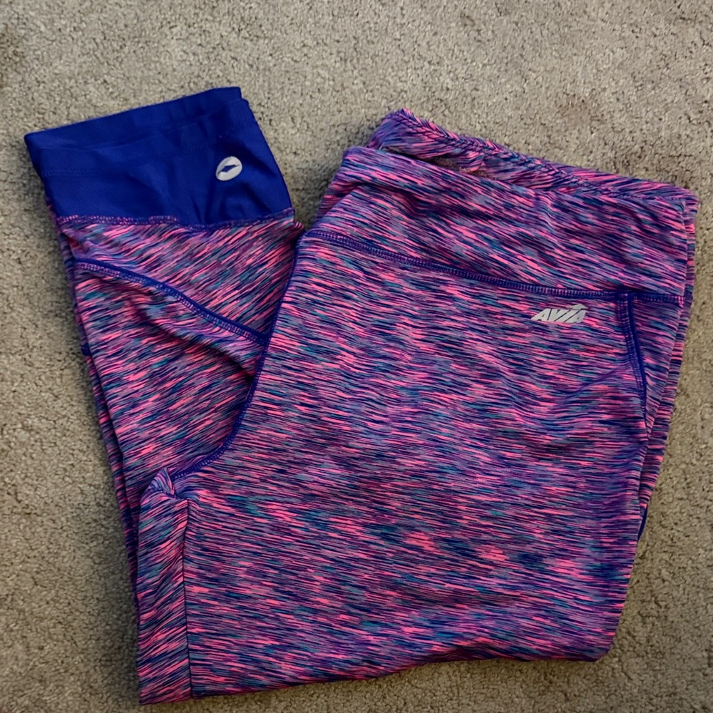 Avia Multicolor Athletic Leggings